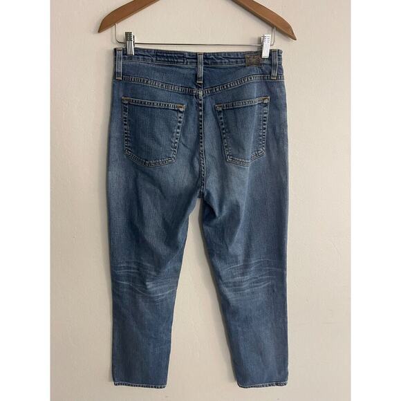AG Adriano Goldschmied Jeans 31 Phoebe Vintage High Waisted Tapered Leg Anthro - Picture 8 of 10